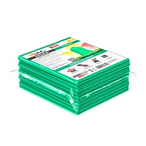 Мешки для мусора 160 л, зеленые, в пачке 10 шт., ПВД, 40 мкм, 900х1100 мм, i-Bag в Обнинске