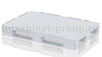 Поддон пластиковый гигиенический V1 (с бортиком) белый в Обнинске