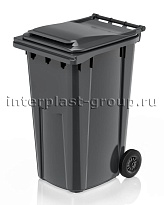 Контейнер для мусора 240 л серый облегченный 240 серый в Обнинске Контейнер для мусора 240 л серый облегченный 240 серый в Обнинске