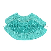 Бахилы бирюзовые 2000 шт (1000 пар), 16 мкм, однослойные, с одной резинкой, Эконом в Обнинске Бахилы бирюзовые 2000 шт (1000 пар), 16 мкм, однослойные, с одной резинкой, Эконом в Обнинске