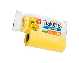 Мешки для мусора 35 л, ароматизированные, желтые, в рулоне 20 шт., ПНД, 12 мкм, 560х530 мм, GRIFON Цитрусовый Микс, 100-033 в Обнинске Мешки для мусора 35 л, ароматизированные, желтые, в рулоне 20 шт., ПНД, 12 мкм, 560х530 мм, GRIFON Цитрусовый Микс, 100-033 в Обнинске