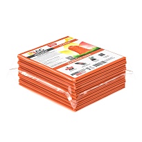 Мешки для мусора 160 л, оранжевые, в пачке 10 шт., ПВД, 40 мкм, 900х1100 мм, i-Bag в Обнинске