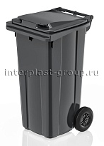 Мусорный контейнер 120 л серый 120 серый в Обнинске Мусорный контейнер 120 л серый 120 серый в Обнинске