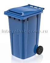 Контейнер для мусора 240 л голубой облегченный 240 голубой в Обнинске Контейнер для мусора 240 л голубой облегченный 240 голубой в Обнинске