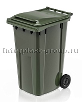 Контейнер для мусора 240 л зеленый облегченный 240 зеленый в Обнинске Контейнер для мусора 240 л зеленый облегченный 240 зеленый в Обнинске